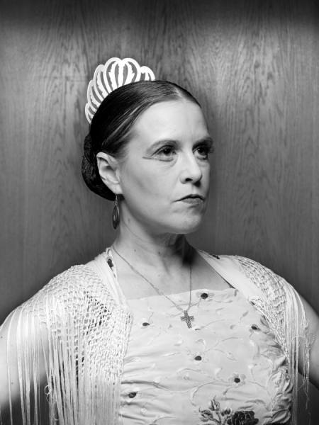 Photograph Chris Frazer Smith Fenella Juanita Flamenco Dancer on One Eyeland